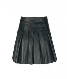 Flore Leather Skirt at All Saints