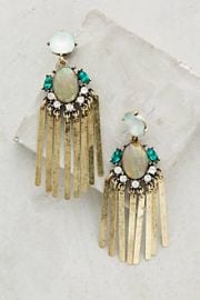 Florian Fringe Earrings at Anthropologie