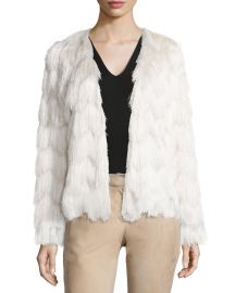 Florin Scalloped Tiered-Fringe Jacket at Bergdorf Goodman