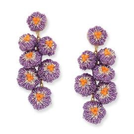 Flower Bouquet Beaded Earrings - Tomfoolery London at Tomfoolery London