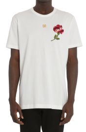 Flower Cotton Graphic Logo Tee at Nordstrom