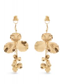 Flower Drop Earrings by Balenciaga at Net A Porter