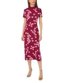 Flower Jacquard Knit Dress at Bloomingdales