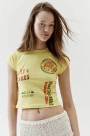 Flower Market Baby Tee at Urban Outfitters