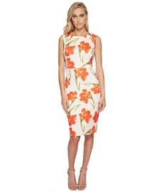 Flower Print Sheath at Zappos