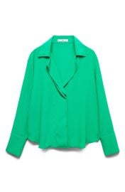 Flowy Camp Collar Shirt at Nordstrom