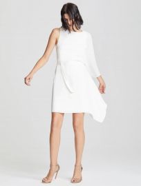 Flowy Sleeve Dress by Halston at Halston