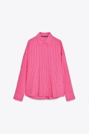 Flowy Striped Shirt at Zara
