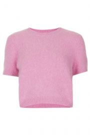 Fluffy Angora Sweater at Topshop