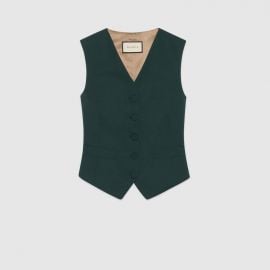 Fluid Drill Formal Vest by Gucci at Gucci