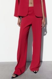 Fluid High Waist Pants at Zara