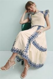 Flutter Sleeve Midi Dress by Sea NY x RTR Rent the Runway at Rent the Runway