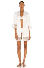 Fn By Flora Nikrooz Rosa Kimono In Ivory at Revolve