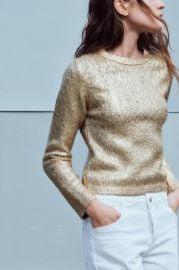 Foil Knit Sweater at Zara