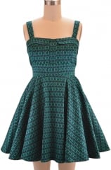 Foldover bust dress at Le Bomb