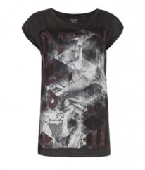 all saints grey tshirt