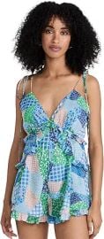 For Love & Lemons Women's Juniper Romper at Amazon
