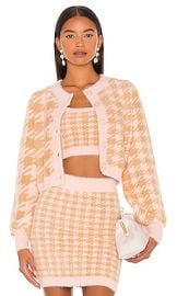 Cher on sale houndstooth cardigan