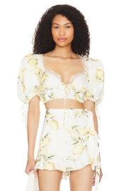 For Love Lemons Alana Crop Top at Revolve