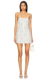 For Love Lemons Claire Mini Dress In Blue at Revolve