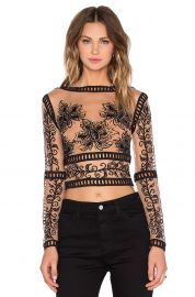 For Love and Lemons Desert Nights Crop Top at Revolve