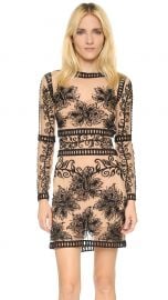 For Love andamp Lemons Desert Nights Mini Dress in Black at Shopbop