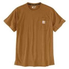 Force Relaxed T Shirt in Carhartt Brown at Carhartt