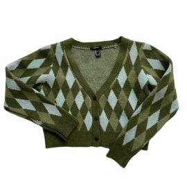 Forever 21 Argyle Cardigan at Forever 21