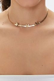 Forever 21 Butterfly Snake Chain Necklace at Forever 21