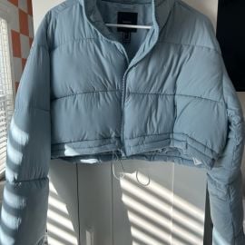 Forever 21 Jackets amp Coats Womens Blue Puffer Jacket Poshmark at Poshmark
