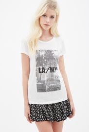 Forever 21 LA NY tee at Forever 21