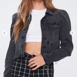 Forever 21 Puff Sleeve Denim Jacket at Poshmark