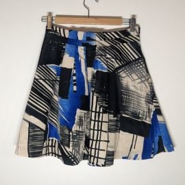 Forever 21 Skirts Abstract Aline Skirt With Pockets Poshmark at Poshmark