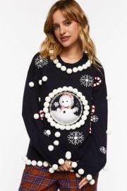 Forever 21 Snow Globe Christmas Sweater at Forever 21