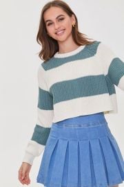 Forever 21 Striped Raglan Sweater at Forever 21