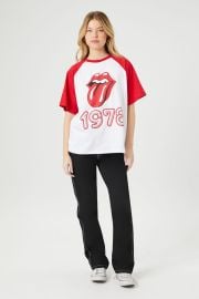 Forever 21 The Rolling Stones Raglan Tee at Forever 21