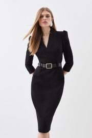 Forever Belted Midi Dress at Karen Millen