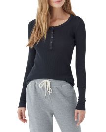 Forever Thermal Henley Top at Neiman Marcus