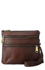 Fossil and39Explorerand39 Crossbody Bag in Espresso at Nordstrom