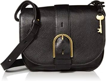 Fossil womens Crossbody Black 875 L x 35 W 7 US Handbags com at Amazon