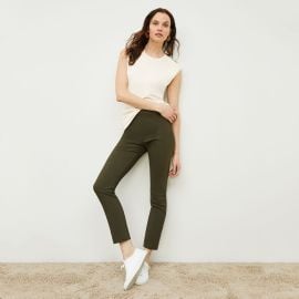 Foster Pant - PowerStretch Dark Olive MMLaFleur at MM LaFleur