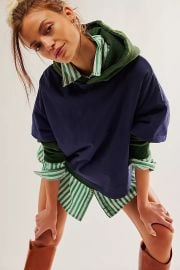 Found Double Layer Hoodie at Free People