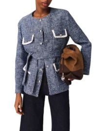 Four Pocket Tweed Jacket at Bloomingdales