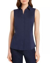 Foxcroft Taylor Sleeveless Non-Iron Stretch Shirt   Bloomingdales at Bloomingdales