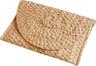 Fozehlad Straw Clutch Purse for Women Woven Beach Straw Bags for SummerRaffia Clutch For Girl Vacation at Amazon