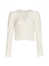 Frame Agnes Top at Saks Fifth Avenue