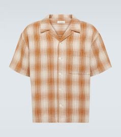 Frame Baja Plaid Camp Shirt at Mytheresa