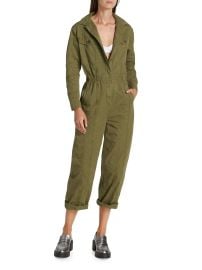 WornOnTV: Sara’s green denim jumpsuit on The View | Sara Haines ...