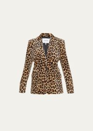 Frame Classic Cheetah Blazer at Bergdorf Goodman