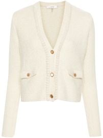 Frame Double Pocket Crop Cardigan at Farfetch